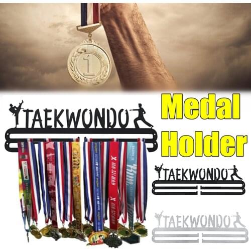 Stainless Steel Medal Hanger Display Rack Wall Mounted Display Taekwondo Medal Hanger Holder Rack Sport Decorations Gift
