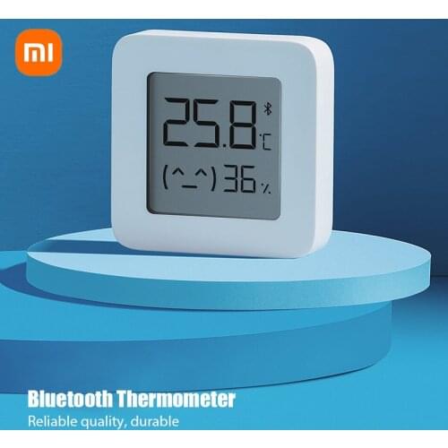 XIAOMI Mijia Thermometer 2 Bluetooth-compatible Wireless Smart Electric Digital Hygrometer Thermometer MI Temperature Detection