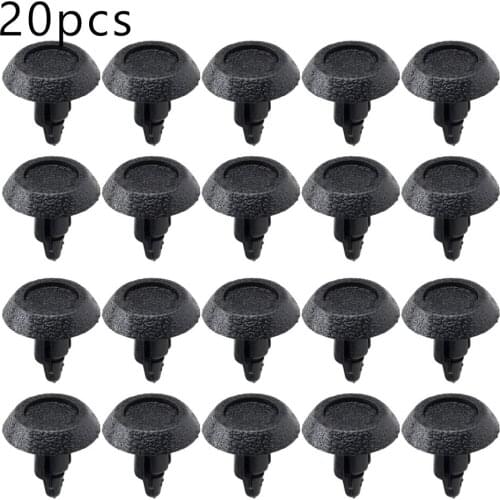 20/100pcs Fasteners 7mm Hole Car Rivets Clips For Toyota Camry Highlander Carola Interior Accessories Car Clip