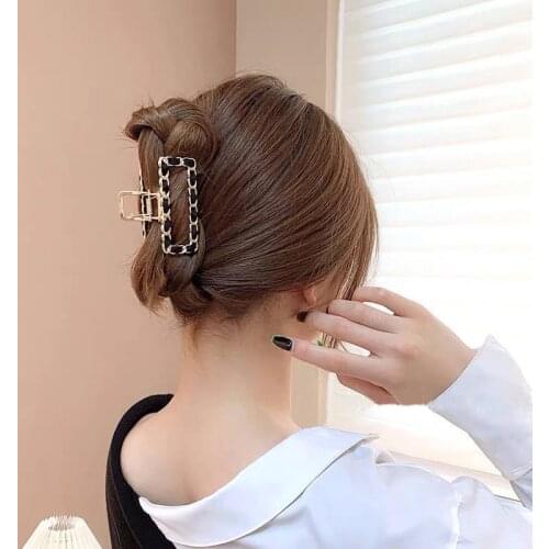 Korea ins Shark Clip Hairpin Hair Temperament Fashion Women Hair Claw Geometric Girls Bathing Hairpins Barrettes Hair