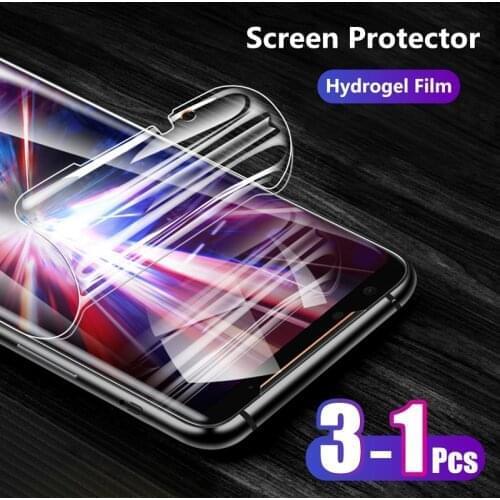 For Asus ROG Phone 3 2 II ZS661KS ZS660KL Front Slim Full Cover to Edge Soft TPU Hydrogel Film Explosion-proof Screen Protector