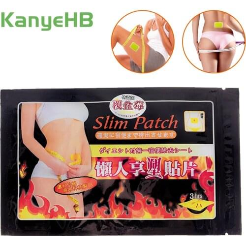 10pcs/bag Weight Loss Belly Plaster Paste Slimming Fat Burning Self-heating Thin Leg Arm Body Shaping Detox Plaster H001