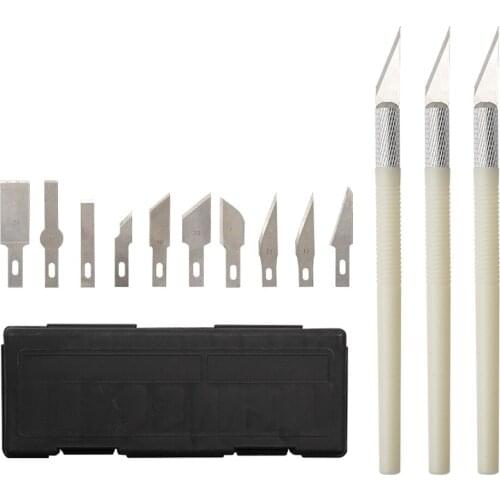 13pcs/Set Wood Carving Tools Fruit Food Craft Sculpture Engraving Scalpel DIY Cutting Tool NW