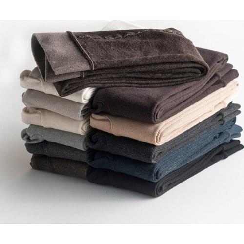 2019 Autumn Winter Compression Tights 800D Warm Thick Fleece Lined Pantyhose