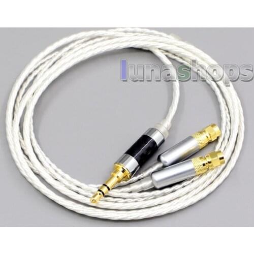 3.5mm OCC + Silver Plated Copper Cable For HiFiMan HE400 HE5 HE6 HE300 HE560 HE4 HE500 HE600 Headphone LN004820