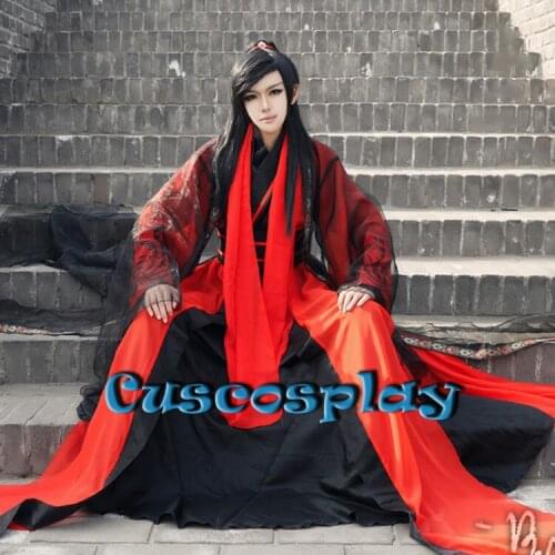 Anime Qing Jin Tian Xia Fang Junqian Cosplay Costume Mo Dao Zu Shi Cosplay Men Women Halloween Party Chinese Ancient Costumes