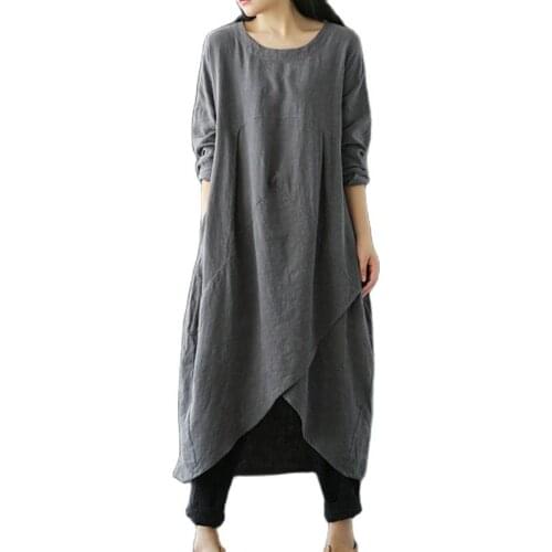 HARTUPEETU Summer Cotton Dresses