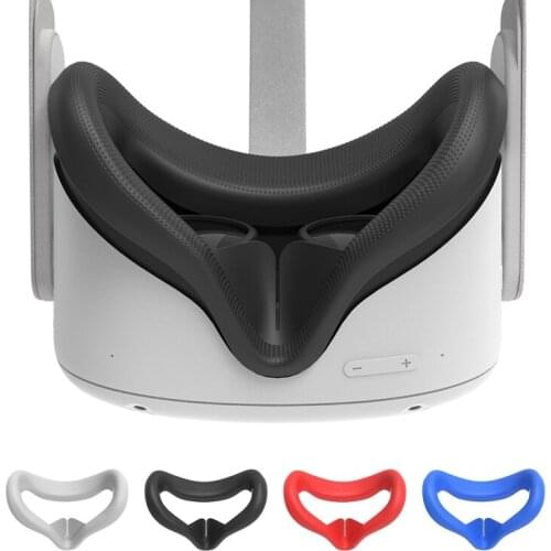 Eye Mask Cover For Oculus Quest 2 VR Glasses Silicone Anti-sweat Anti-leakage Light Blocking Eye Cover Pad For Oculus Quest 2