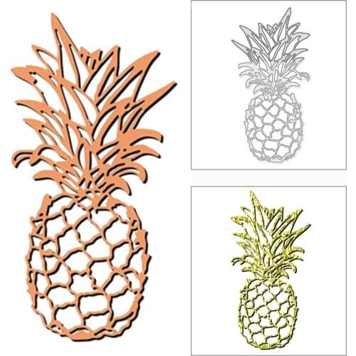 New 2021 Delicious Pineapple Fruit Metal Cutting Dies for DIY Scrapbooking and Card Making Decorative Embossing Craft No Stamps