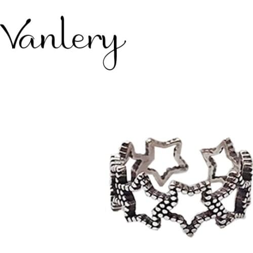 Charming Original Design Bohemian Star Rings For Women Fashion Open Finger Rings Female Boho Jewelry 2021