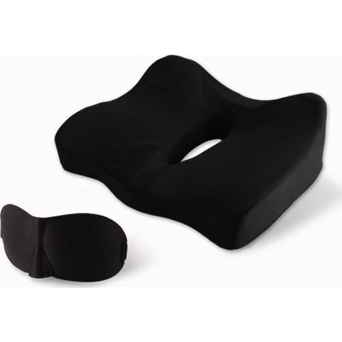 42x35cm Orthopedic Coccyx Memory Foam Chair Car Seat Cushion Pillow Pad Wheelchair Mats For Postpartum Hemorrhoid Treat