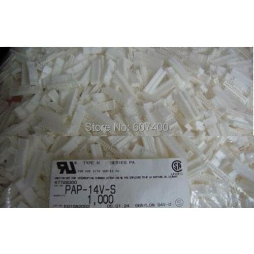 PAP-14V-S CONN HOUSING PA 14POS 2MM WHITE Connectors terminals housings 100% new and Original parts