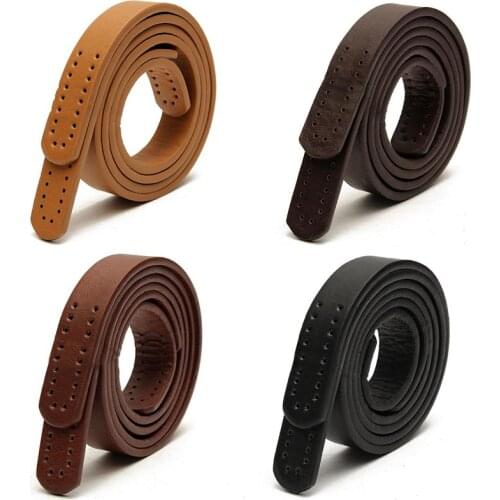 1 Pair 60cm Bag Strap PU Leather Shoulder Belt Bag Handle Band Replacement for Handbag DIY Accessories KZ0079