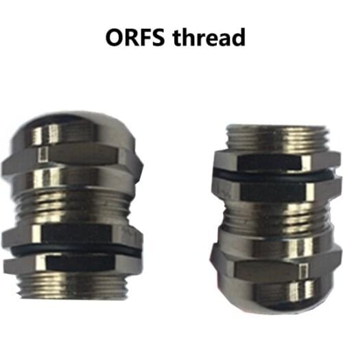 High quality 2pcs/lot Copper nickel plated cable joint NPT1/2 American waterproof 3/4 explosion-proof grand fixed stuf