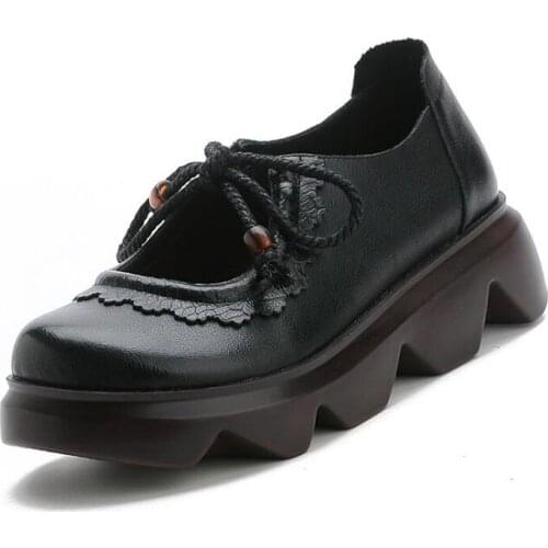 Women Flats Summer Women Genuine Leather Shoes With Low Heels Slip On Casual Flat Shoes Women Loafers Soft Nurse Ballerina Shoes