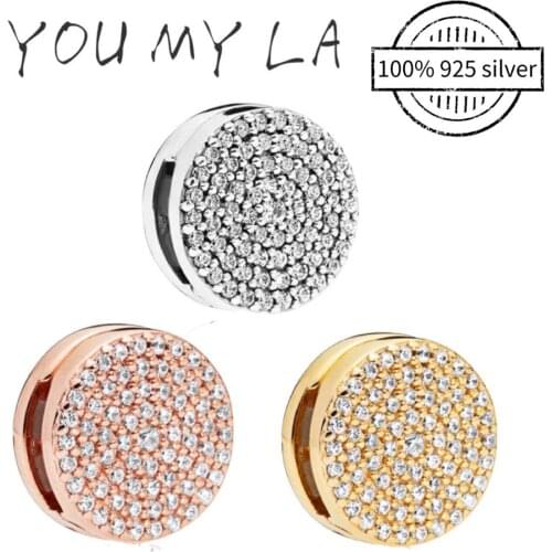 925 Sterling Silver Dazzling Droplet Bracelet Charm fit Original Pando Snake Bangle for Female Male Jewery Gift High Quality