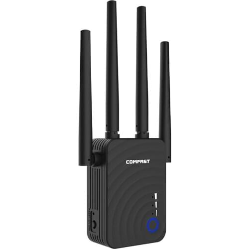 Super boost 1200Mbps Wifi Signal Extender Wireless Repeater