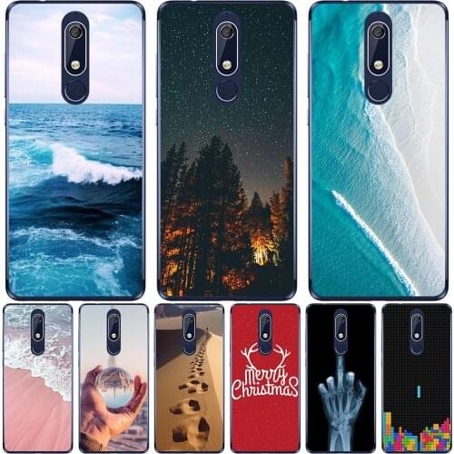 For Nokia 4.2 5 5.1 5.3 5.4 Cases Silicone Soft TPU Back Phone Cover Protective Cute Fundas Luxury Coque Bags