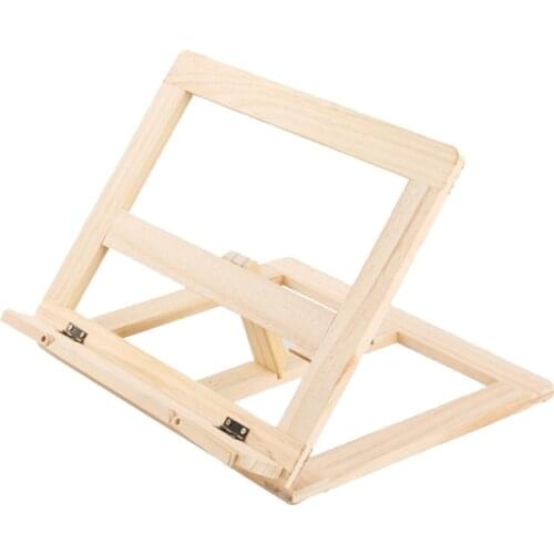 Wooden Table Easel, Cookbook Stand, Text Book Tablet Rest M17F