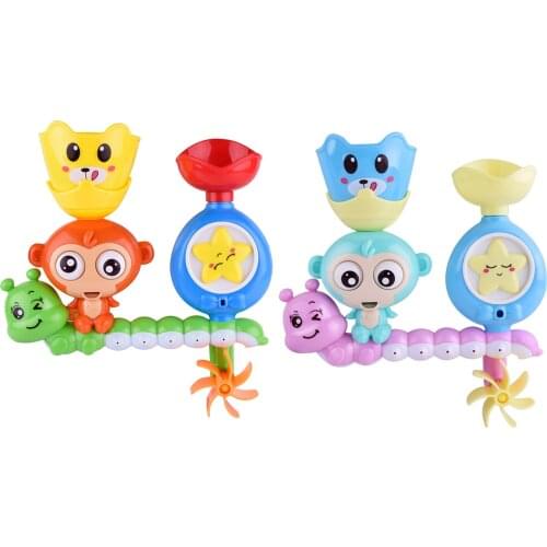 Water Shower Tub Baby Bathroom Toys Spray Faucet For Kids Bath Time Safe Sensory Bath Baby Shower Toys Kids Bathroom Gift