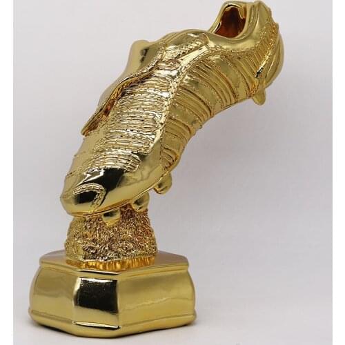 European Cup World Cup Golden Boot 1:1, souvenir Messi trophy , resin material Cristiano Ronaldo Soulier Winner Trophy 1:1