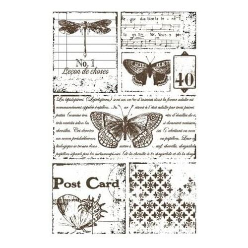 Background Transparent Clear Stamp/Seal for DIY scrapbooking/photo album Decorative clear stamp sheetsM1466