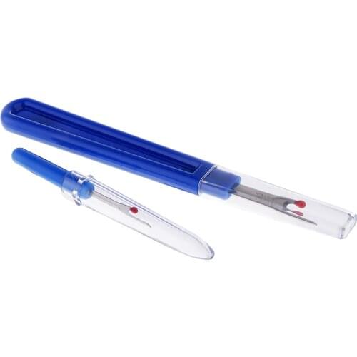 2 Pieces Blue Seam Ripper Handle Sewing Stitch Thread Unpicker Sewing Tools 5.12/2.36 Inch