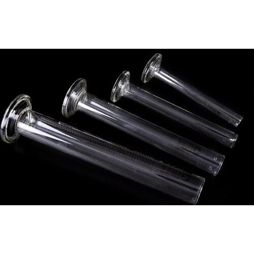 Hot Selling 5/10/25/50ML New Graduated Glass Measuring Cylinder Chemistry Laboratory Measure Laboratory Cylinder