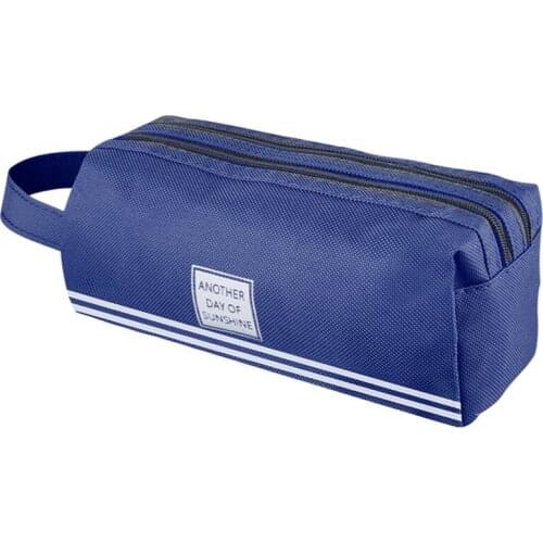 Cute Kawaii Canvas Pencil Case High Capacity Pen Bags Pencil Bags For Girls Gift School Learning Supplies Korean Stationery