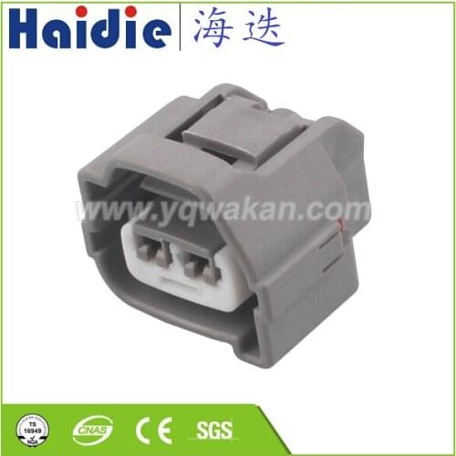 Professional Manufacturer Dark Gray Female Waterproof Connector 2 Pin With Pins and Wire Seals 7283-7021-10