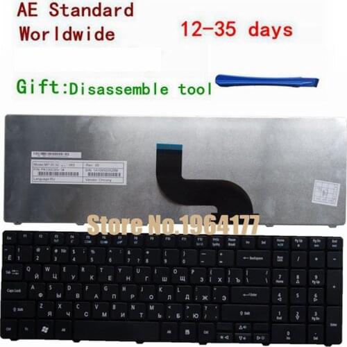 Russian Keyboard for Acer For Aspire 5551g 5560G 5560 (15'') 5551 5552 5552g 5553 5553g 5625 5736 5741 RU laptop keyboard NEW