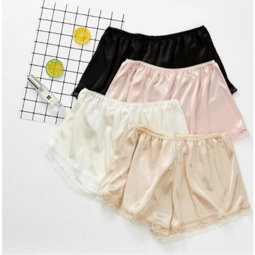 Sexy Women Soft Seamless Summer Under Skirt Shorts Soft Comfortable lace Breathable Short For Girl HC074