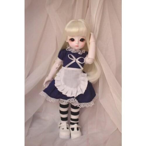 1/6 scale full set BJD Cute kid girl with face up YOSD Joint doll Resin model toy gift,include clothes,shoes and wig D2236