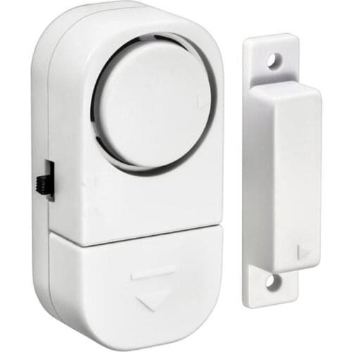 Mini Smart Wireless Home Door Window Open / Closed Detector Burglar Alerts Security Alarm System Doors Windows Magnetic Sensor
