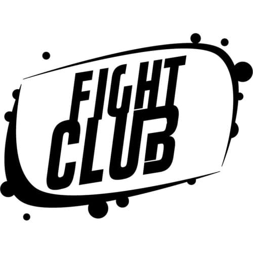 Vinyl Decal Truck Car Sticker Laptop Movies For Fight Club Logo Cute And Interesting Fashion Sticker Decals