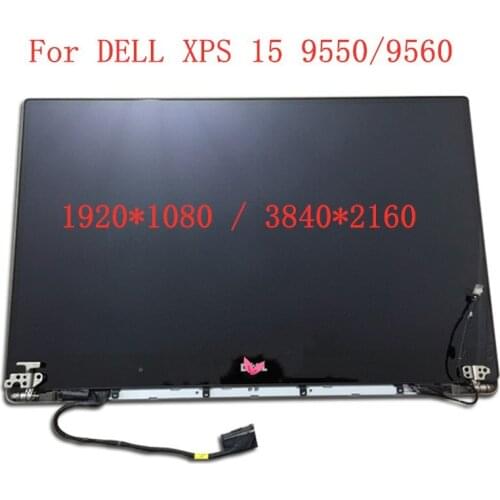 15.6" For Dell XPS15 9550 9560 notebook LCD Touch screen assembly 4K 3840*2160 1920*1080 display