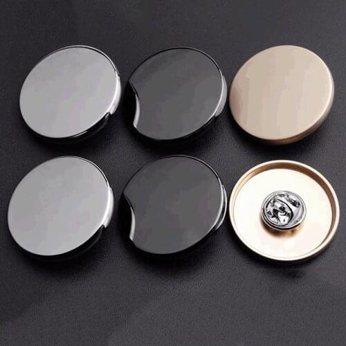 10pcs Large Nail-free Button Metal Flat Coat Sweater Buttons Detachable Anti-failure ClothingAccessory Buckle