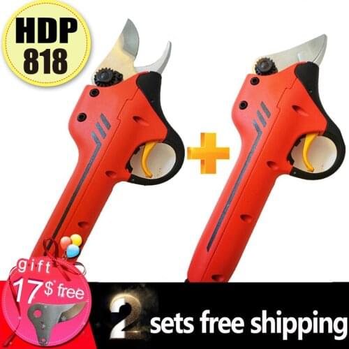 2sets promotion link HDP818 2018 lastest model electric secateurs (lightest and fastest pruner)