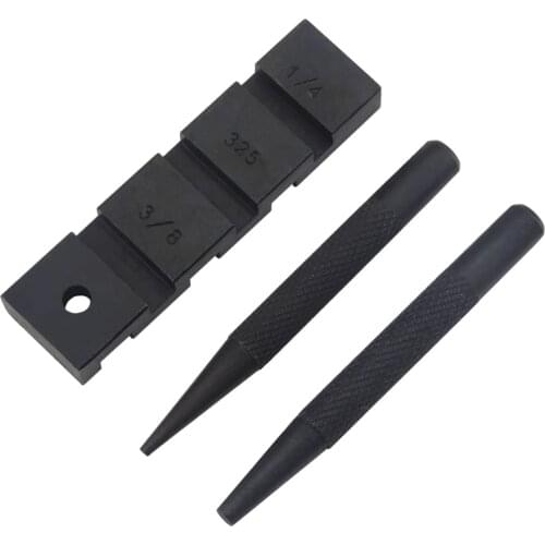 3pcs Pocket Chainsaw Chain Punch Breaker, Chainsaw Chain Repairing Tools Set