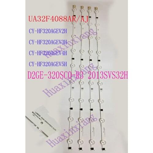 5PCS/Lot 32 inch TV Backlight Strips Article lamp For UA32F4088AR D2GE-320SC0-R3 2013SVS32H 9 LED 650mm