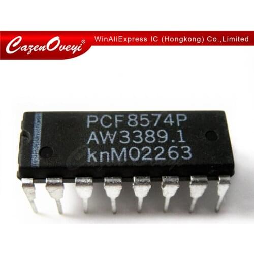 5pcs/lot PCF8574AP PCF8574P PCF8574 8574P DIP-16 In Stock