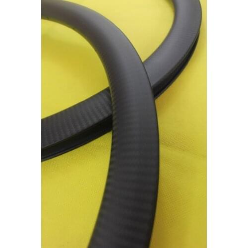 700C 38mm 45mm Clincher 25mm Width 3K Twill Matte 24H 28H Cyclocross Bicycle Carbon Rims External Nipples Disc Brake System