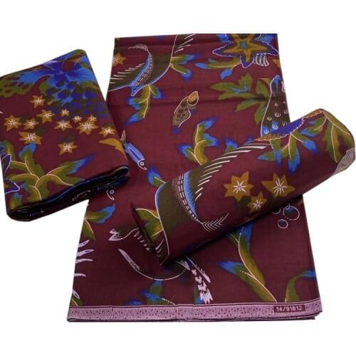 African Printed Fabric By The Yard 100%Cotton High Quality Nigerian Style Ankara Wax Dress Material Fabrics For Sewing VL 1164