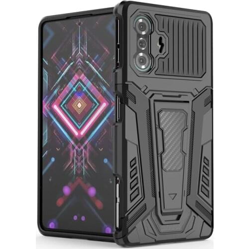 For Xiaomi Poco F3 GT Case Chariot Bracket Rubber Armor Rubber Protective Case For Xiaomi Poco F3 GT Cover for Xiaomi Poco F3 GT