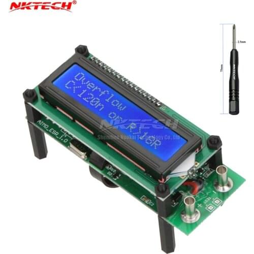 NKTECH ESR01 Auto Range Digital LCR Tester Resistance Capacitance Inductance Capacitor ESR Meter USB Power SMD Component Test
