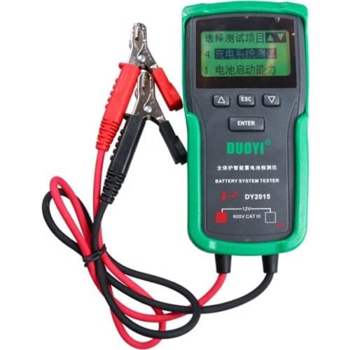 DY2015 Vehicle Storage Battery Analyzer Detector Diagnostic Instrument Battery Tester