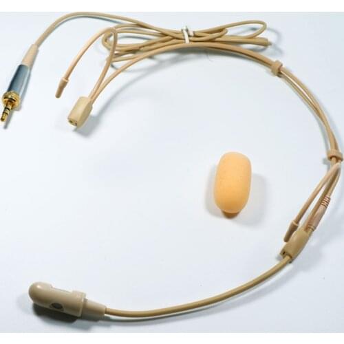 Skin Cardioid Directivity Headset Microphone Wireless Interview Speech Sing Recording For Sennheiser SK100 SK300 SK500 G1 G2 G3