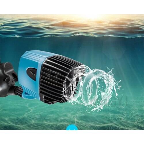 HONGYI 1 piece 12W/20W fish tank wave pump ultra-quiet powerful mini aquarium flow pump diving surf pump 220-240V single head