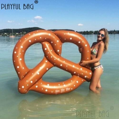 Playful bag Creative Doughnut Swimming rings for adult Floating swim circles Inflatable doughnut toys Swimming rings E74