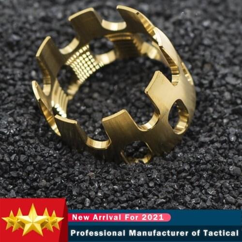 Professional Stainless Steel Buttstock Tube Lock Ring For Airsoft Gel Blaster AEG JinMing8 M4 M16 Stock Pipe Paintball Accessory